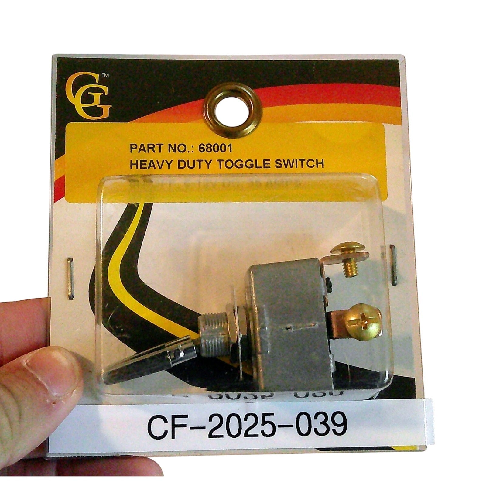 Grand General 68001 Heavy Duty Toggle Switch | 35 Amp On-Off | 6-12V DC